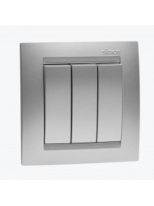 Intrerupator triplu aluminiu 1591391-033 SIMON 15