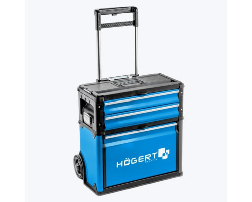 Ящик для инструментов на колесах трехмодульный HT7G080 HOEGERT