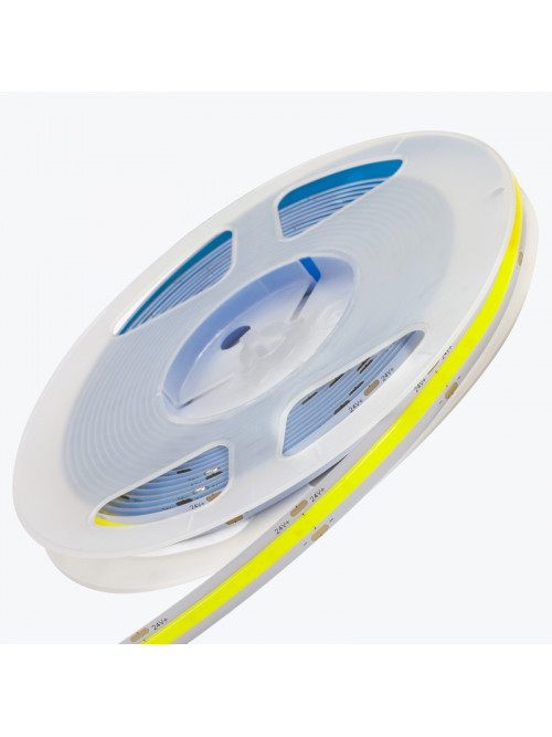 Светодиодная лента COB PL-COB528-CW-24, IP-20, 10mm 24V, 14W/m, 6500K, 528led/m, 5m PANLIGHT