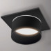 Spot incorporat GU10 patrat negru PL-23425B