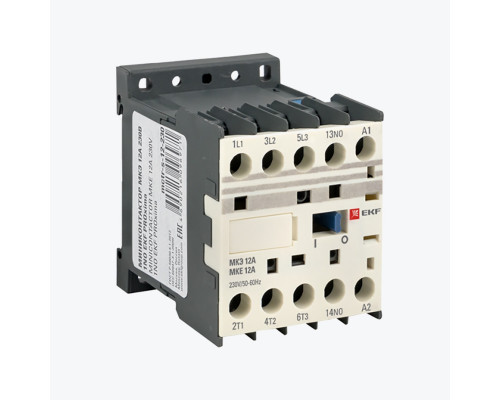 Контактор малогабаритный МKЭ 12A 230V 1NO Mctr-s-12-230 EKF PROxima