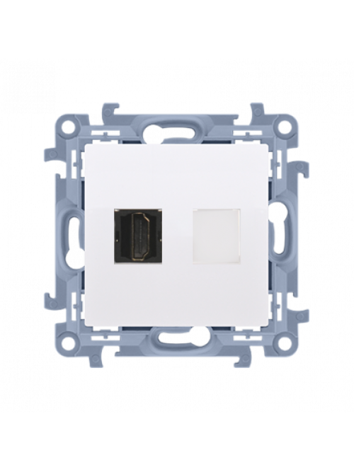 Priza unitara HDMI alba CGHDMI.01/11 SIMON 10