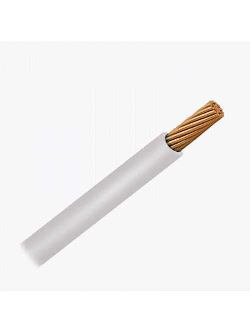 Fir electric PV3  1x6mm² alb (ЗЗЦМ)