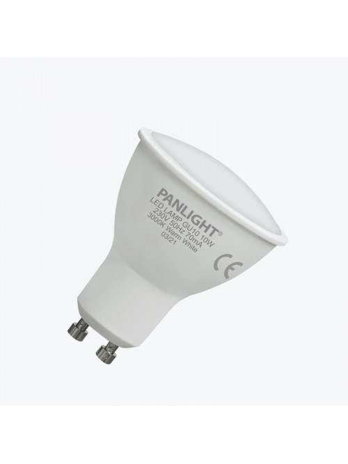 Светодиодная лампа PANLIGHT GU10 10Вт 820 Лм 3000K PL-GU10P103