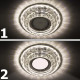 Встраиваемый светильник с подсветкой LED PL-097CL3W6