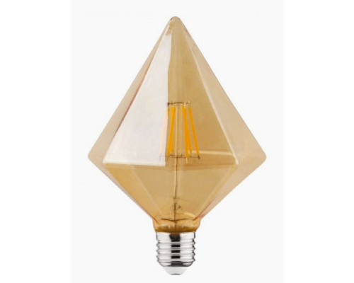 Bec LED filament RUSTIC PYRAMID-6 6W 540Lm E27 2200K 001-035-0006