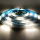 Адресная светодиодная лента SPI, PL-2835PIXS-CCT120-24, IP20, 8mm, 24V, 9.6W/m, 120led/m, 3000K/4000K/6500K