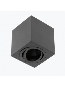 Потолочный светильник AVEIRO max 20W 80X80X85 IP20 квадратный черный OS-AV8085KW1-00