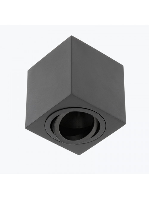 Потолочный светильник AVEIRO max 20W 80X80X85 IP20 квадратный черный OS-AV8085KW1-00