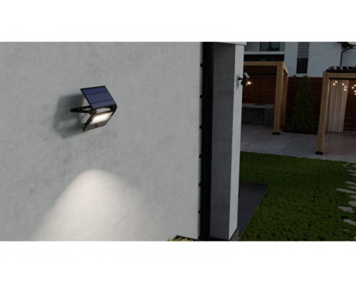 Светодиодный прожектор на солнечной батарее с датчиком движения LUMOS II 3000LM IP65 6400K 2x2600mAh LD-LUMOSII-3000-64