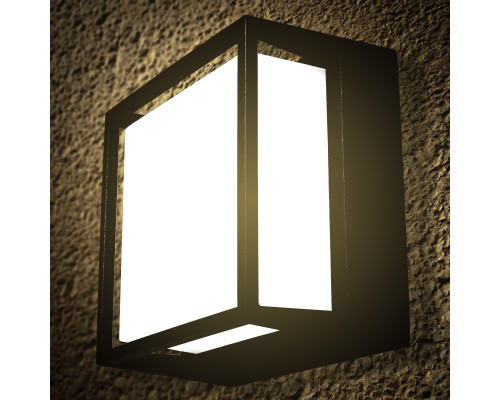 Светильник LED 6W 4000K уличный настенно-потолочный IP54 черный PL-13451P PANLIGHT