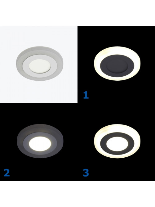 Светодиодный светильник 3W+3W 4000K PL-UL3P3P PANLIGHT