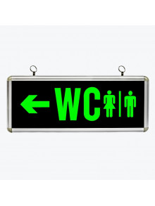 Светильник аварийный LED аккумуляторный PL-EXWC УКАЗАТЕЛЬ СТРЕЛКА WC PANLIGHT