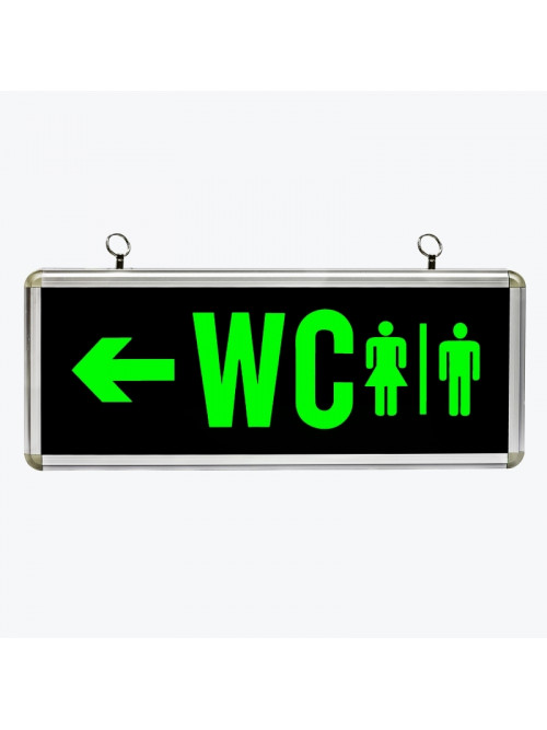 Светильник аварийный LED аккумуляторный PL-EXWC УКАЗАТЕЛЬ СТРЕЛКА WC PANLIGHT