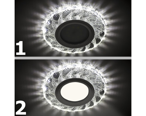 Встраиваемый светильник с подсветкой LED PL-69SZ6