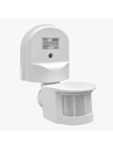 Датчик движения CR-2 max.1200W 180gr 8m IP44 белый CR-CR2000-00