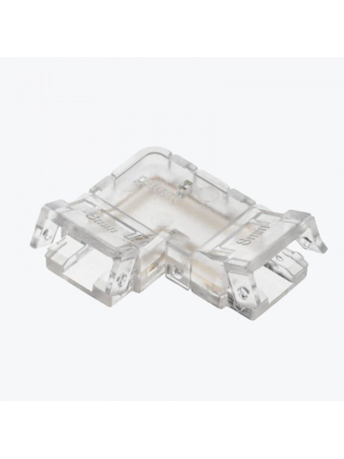 Угловой коннектор 90° для светодиодной ленты COB 8 мм 2 pin PL-90°COB08