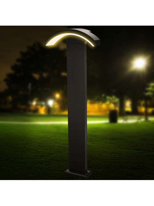 Садово-парковый светильник LED 9W IP44 800mm черный PL-1402180 PANLIGHT