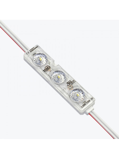 Светодиодный модуль SLIM-3S6K 1.08W, IP68 6500K