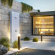 Садово-парковый светильник LARGO-P 50 max.15W E27 IP44 графит OS-LARGP40-30