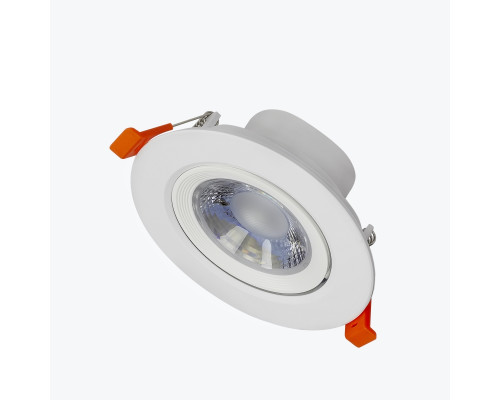 Corp de iluminare LED rotativ încorporat rotund alb PL-DLR09-P 9W 4000K