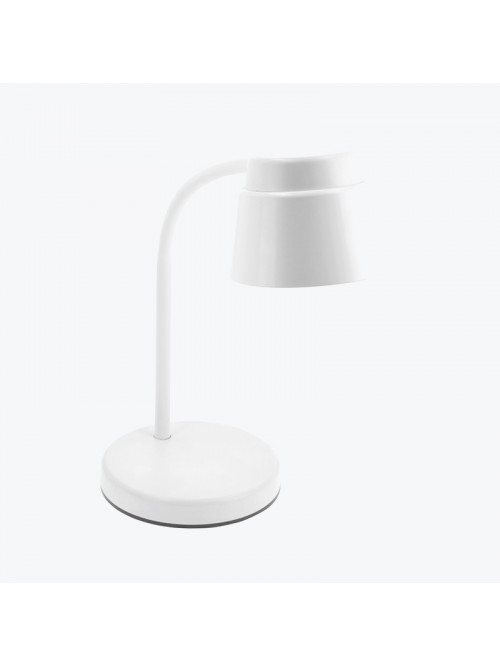 Настольная светодиодная лампа HELIN 6W 350Lm 3-CCT белая LB-HEL6W-00-DEC