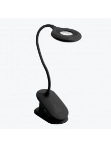 Настольная светодиодная лампа с аккумулятором LED RINGO 4W 200lm 3000K-6000K 3-CCT 1200 mAh черная LB-RIN4W-10-DEC