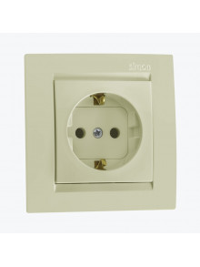 Priza euro protectie pentru copii ivoar 1591443-031 SIMON 15