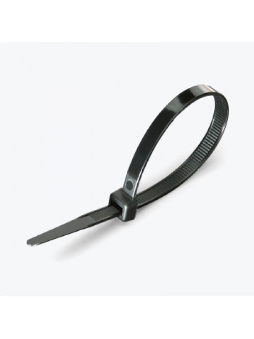 Кабельные стяжки нейлоновые 4x250mm черные уп.100штук PANLIGHT