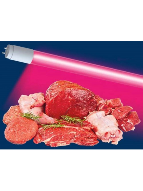 Светодиодная лампа OSRAM для мяса T8 17.9 Вт 1700 Лм 1500мм G13 3300К 230V ST8 FOOD-1.5M