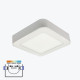 Спот LED накл/встр.12W 3CCT квадратный белый PL-US12UPP3CCT PANLIGHT