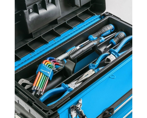 Ящик для инструментов на колесах трехмодульный HT7G080 HOEGERT