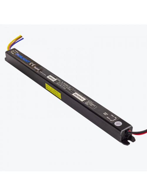 Блок питания для светодиодной ленты черный ULTRA SLIM 24V 2.5A 60W IP67 PL-WP60L-24 PANLIGHT