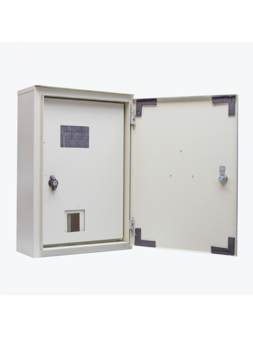 Металлический щит учета БЗУМ  DDE-3 TIP 2 63A