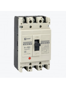 Выключатель автоматический ВА-99М 100/80А 3P 35кА EKF PROxima