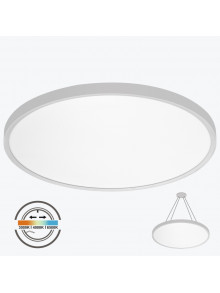Плафон потолочный LED 50W 3CCT PL-CL50X3CCT-WH 230V IP20 белый 600x27 Ultra Slim PANLIGHT