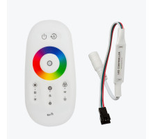 Контроллер для адресной светодиодной ленты RGB-IC с Touch-пульт DC5-24V, 18A, IP20 PANLIGHT