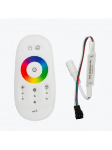 Контроллер для адресной светодиодной ленты RGB-IC с Touch-пульт DC5-24V, 18A, IP20 PANLIGHT