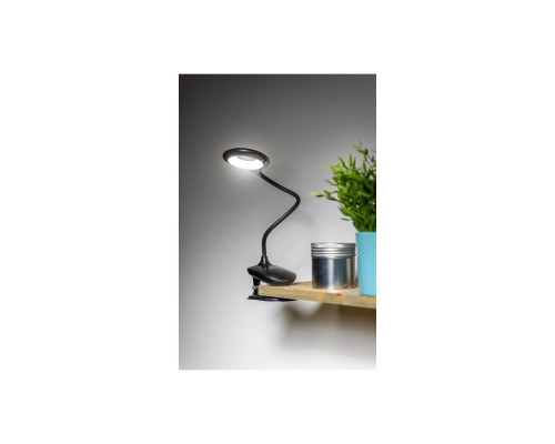 Настольная светодиодная лампа с аккумулятором LED RINGO 4W 200lm 3000K-6000K 3-CCT 1200 mAh черная LB-RIN4W-10-DEC