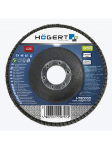 Круг шлифовальный лепестковый 125x22,4 G100 HT8D054 HOEGERT