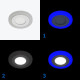 Светодиодный светильник 3W+3W 6000K+Синий PL-UL3W3B PANLIGHT