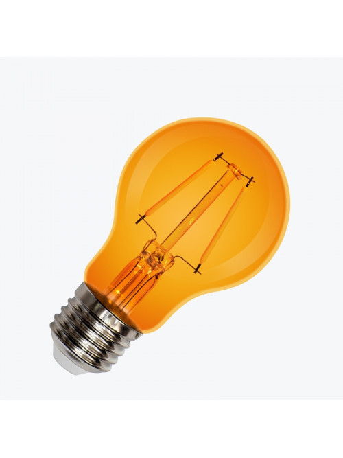 Светодиодная лампа филамент A60 2.5Вт 215 Лм E27 1500K Оранжевая PL-A60F2.5OR/E27 PANLIGHT