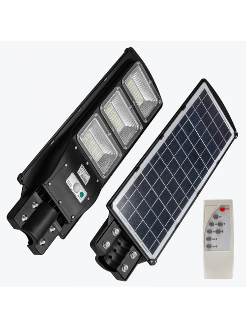Светодиодный уличный светильник с солнечной панелью 60W