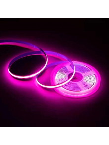 Светодиодная лента COB PL-COB384-P-24, IP-20, 8mm 24V, 10W/m, розовый, 384led/m, 5m PANLIGHT