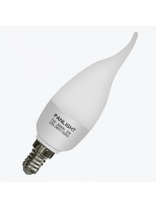 Светодиодная лампа свеча на ветру PANLIGHT C37 7Вт 490 Лм E14 3000K PL-CAF70143