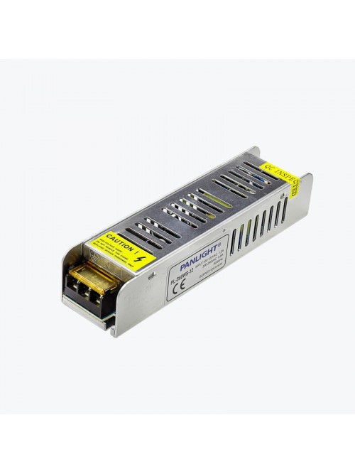 Трансформатор для светодиодной ленты SLIM DC12V 5A 60W IP20 PL-S60WS-12 PANLIGHT