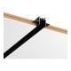 Магнитная шина встраиваемая черная L2000*W67*H35mm PANLIGHT ULTRA SLIM PL-2TLRR-BK