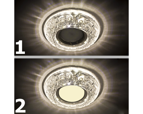 Встраиваемый светильник с подсветкой LED PL-094CL3W6