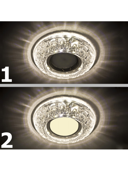 Встраиваемый светильник с подсветкой LED PL-094CL3W6
