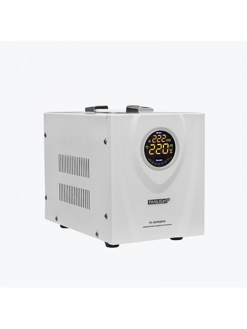 Стабилизатор напряжения однофазный симисторный 500VA 0,35KW 105-270V PL-SCR500VA-0,35kW